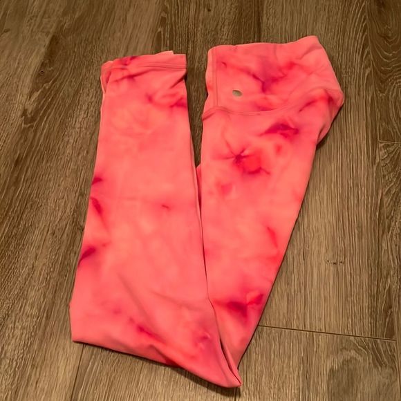 Like new Zella pink tie dye leggings - medium - Picture 1 of 2